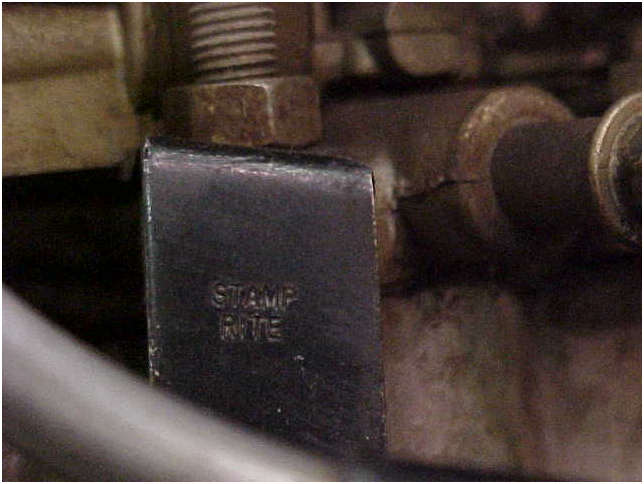 1970 Original LT1 Engine fuel line bracket