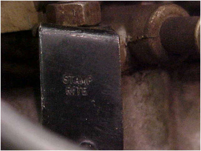 1970 Original LT1 Engine fuel line bracket