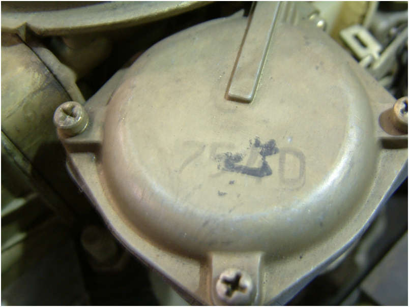 1970 Original LT1 Engine carb stamping