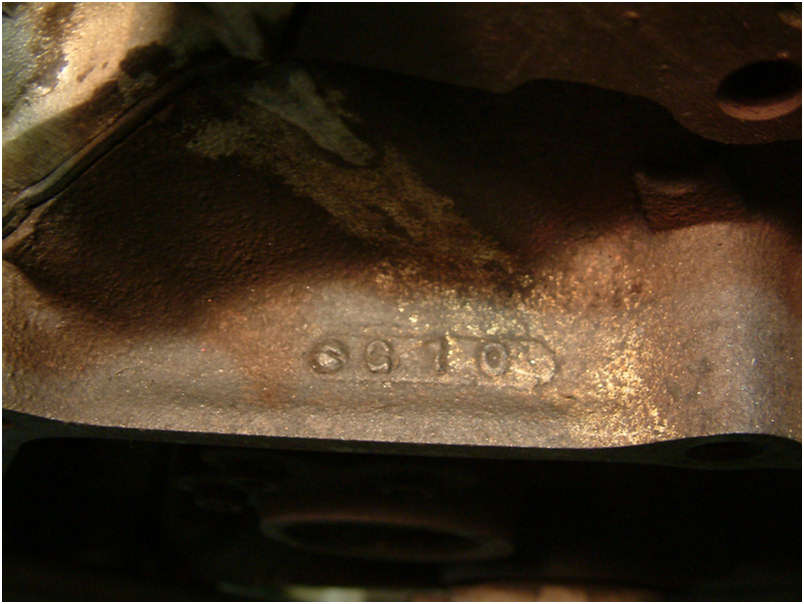 1970 Original LT1 Engine date code